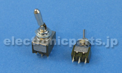 Bushing Mount Miniature Toggles, M series